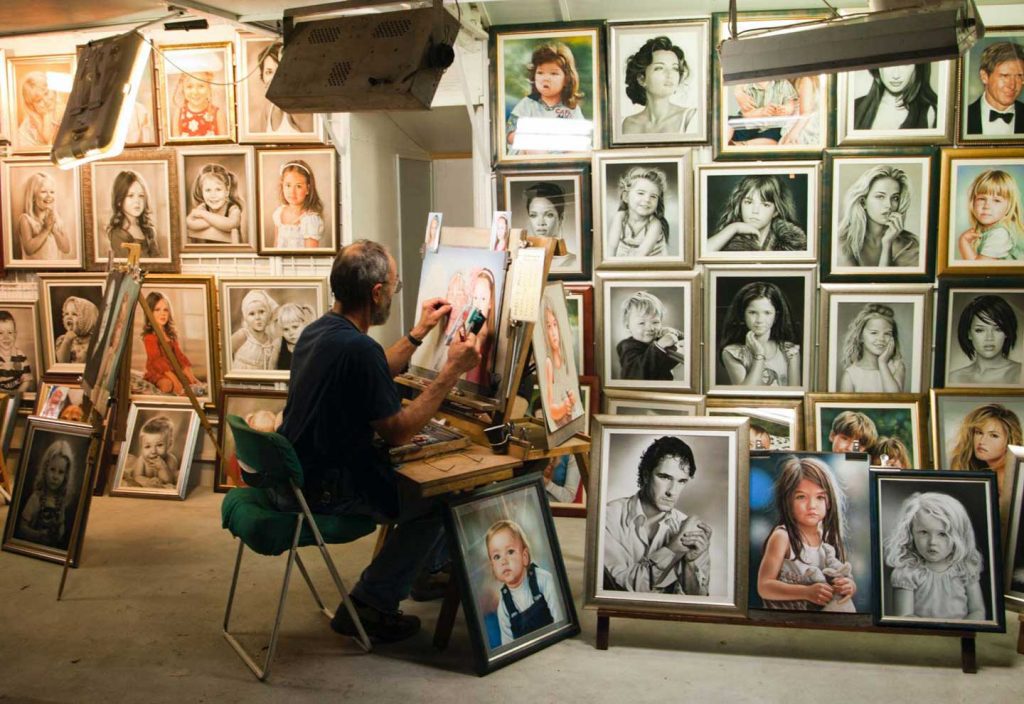 Portret laten schilderen 01